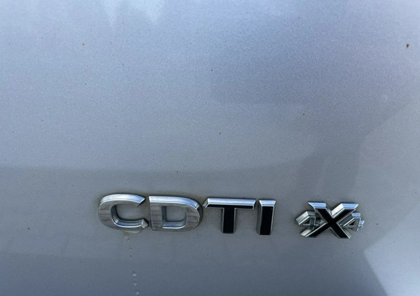 Opel Mokka cena 46900 przebieg: 217123, rok produkcji 2015 z Sokołów Małopolski małe 596